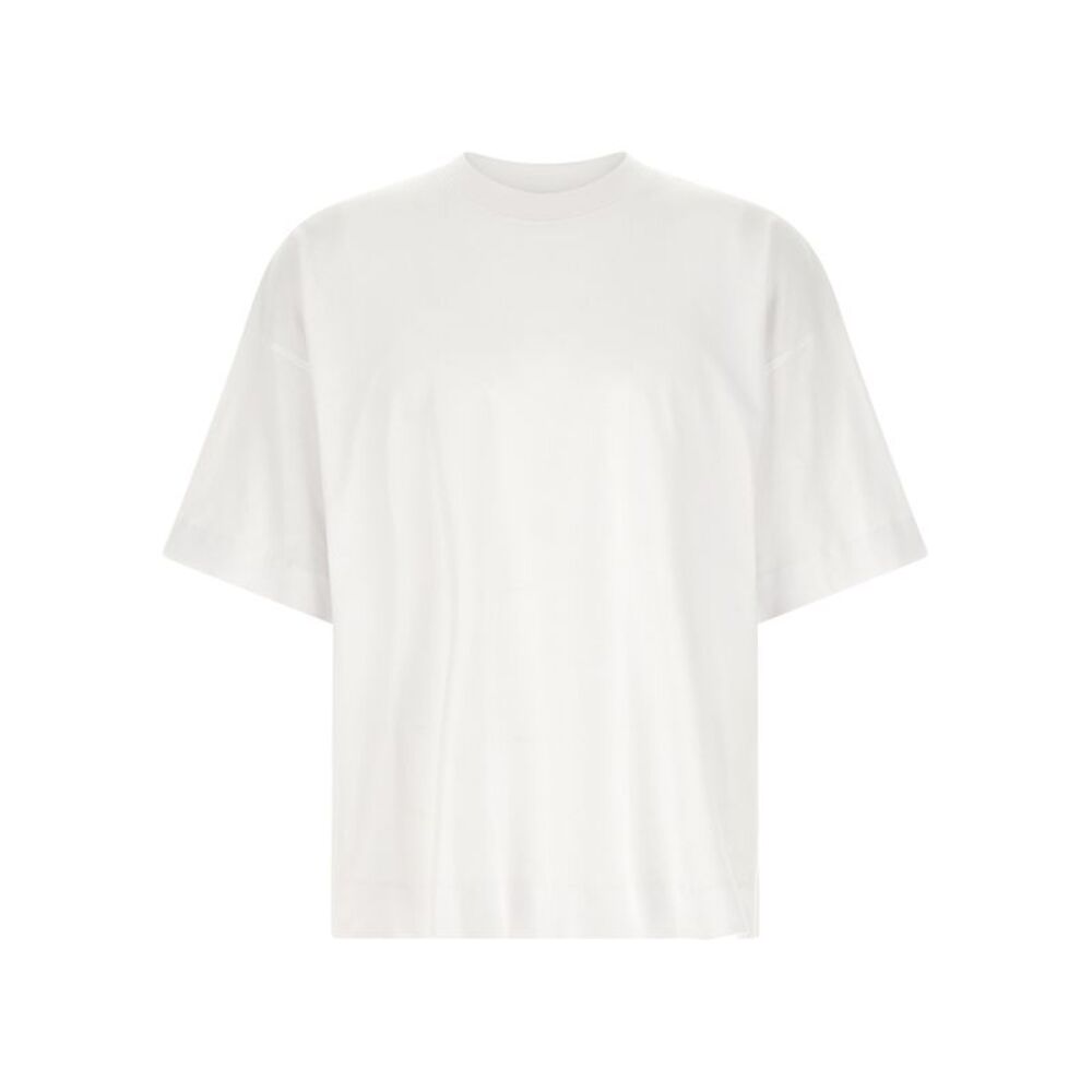 Dries Van Noten White Cotton Men's T-Shirt